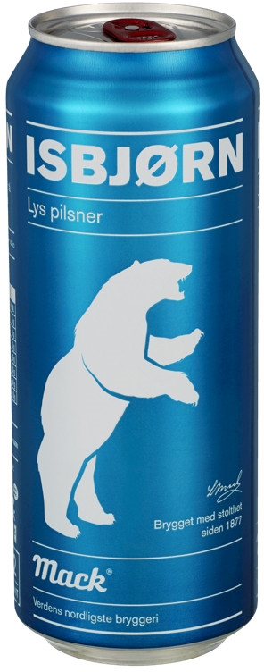 Isbjørn bx 6pk   4,5%   24x50cl