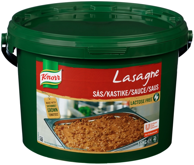 Lasagnesaus pulver 3,6kg  40l