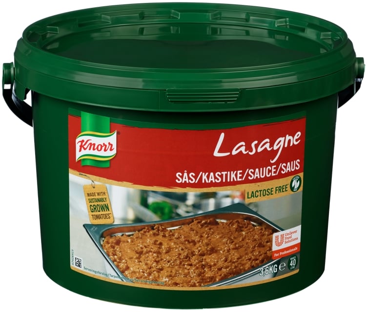 Lasagnesaus pulver 3,6kg  40l