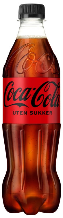 Coca-cola uten sukker   24x0,5l
