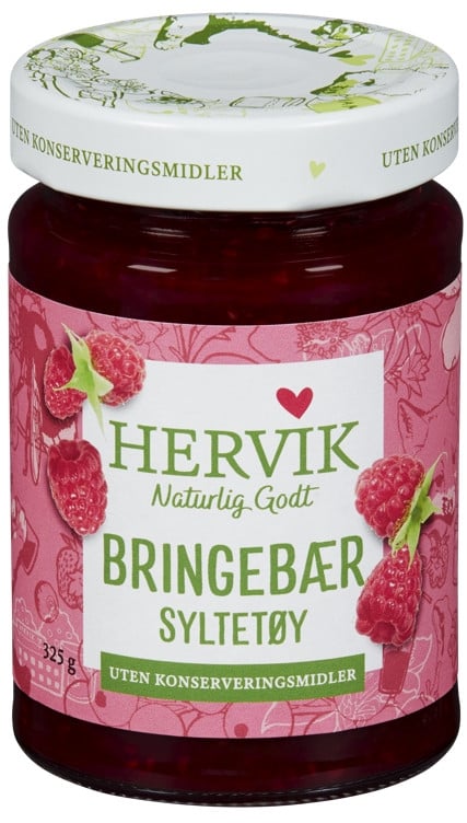 Bringebærsyltetøy 325g