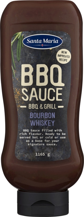 Bbq sauce bourbon whiskey   1165g