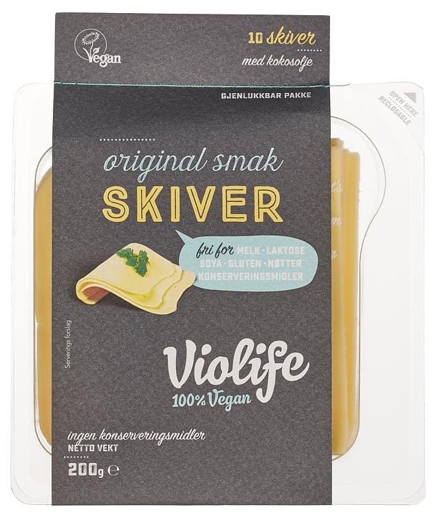 Skiver original vegansk   200g