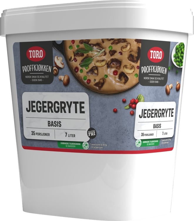 Jegergryte  900g  7l