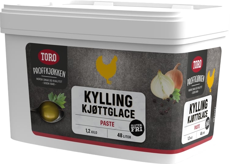 Kjøttglace kylling 1,2kg   48l