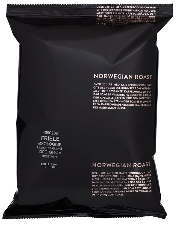 Friele økol. ra kaffe grovm  15x500g