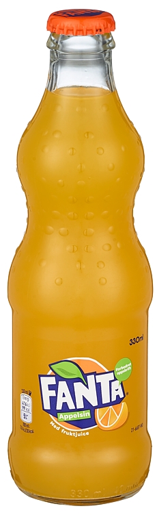 Fanta appelsin glass  24x0,33l