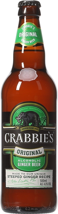 Crabbies ginger beer   4%   12x50cl