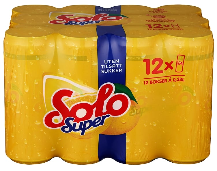 Solo super  2x12pk   24x33cl