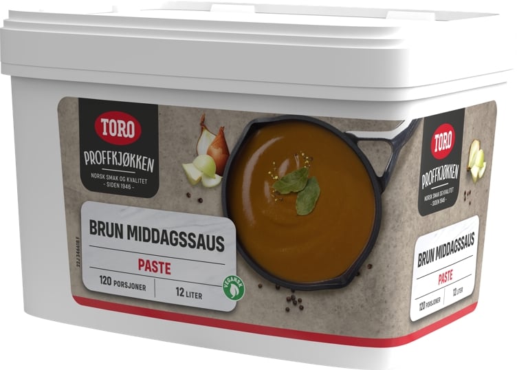 Brun middagssaus paste  1,2kg