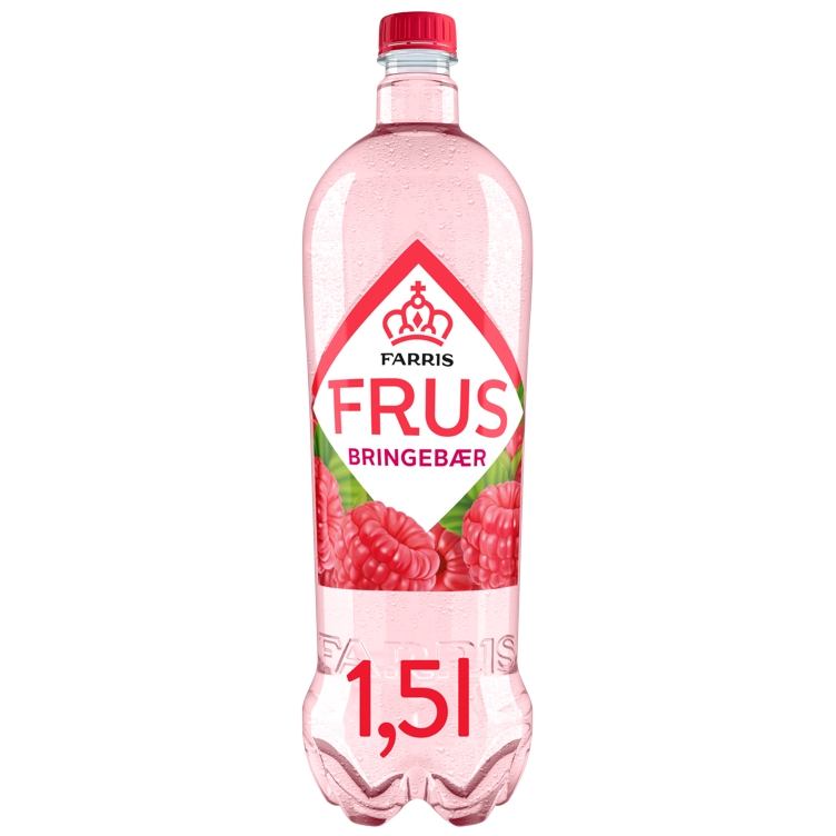 Farris frus bringebær  8x1,5l