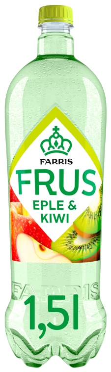 Farris frus eple & kiwi  8x1,5l