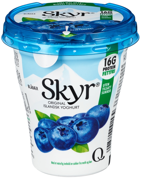 Skyr blåbær  160g