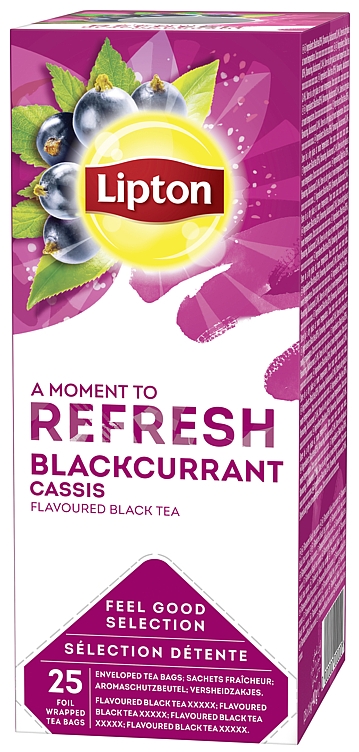 Lipton blackcurrant tea 40g  25bg