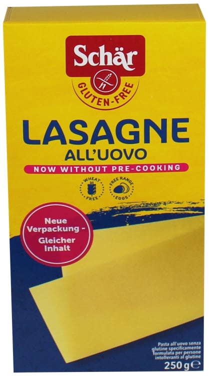 Lasagneplater med egg  250g