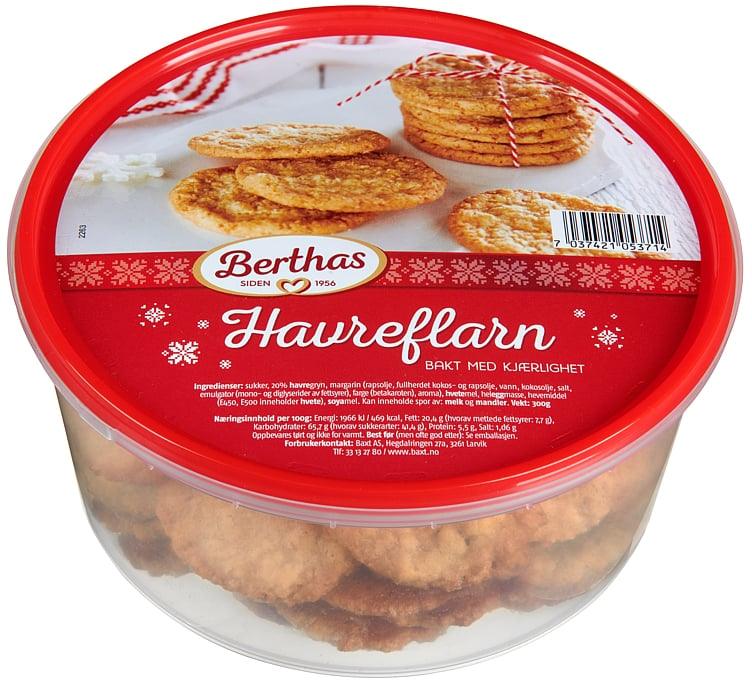 Havreflarn  300g