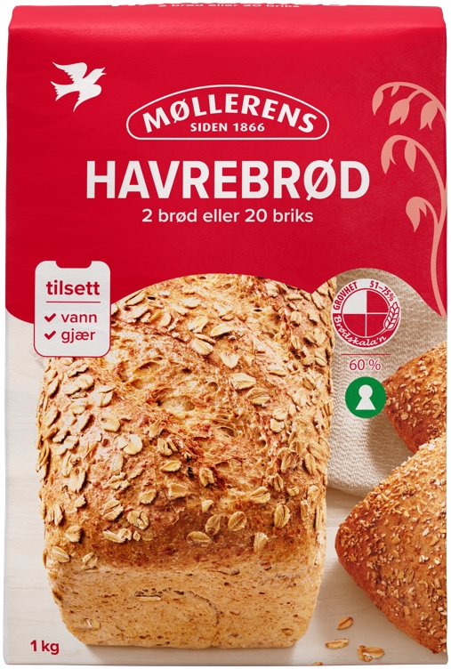 Havrebrød melmiks   1kg