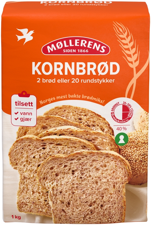 Kornbrød melmiks 1 kg