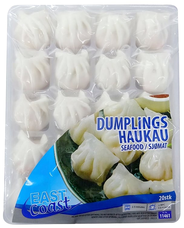 Dumplings sjømat haukau  500g
