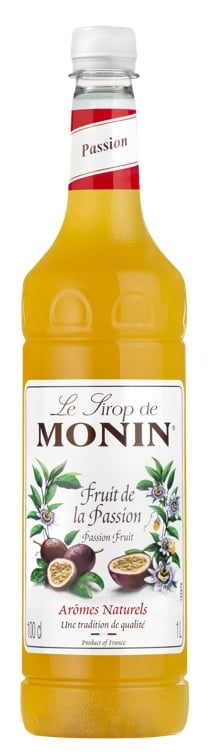 Monin passionfruit syrup pet  100cl