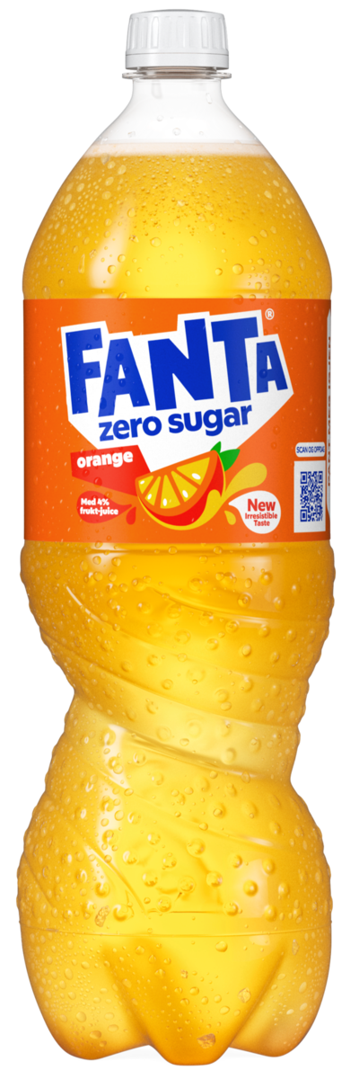 Fanta orange zero sugar fl.  6x1,5l