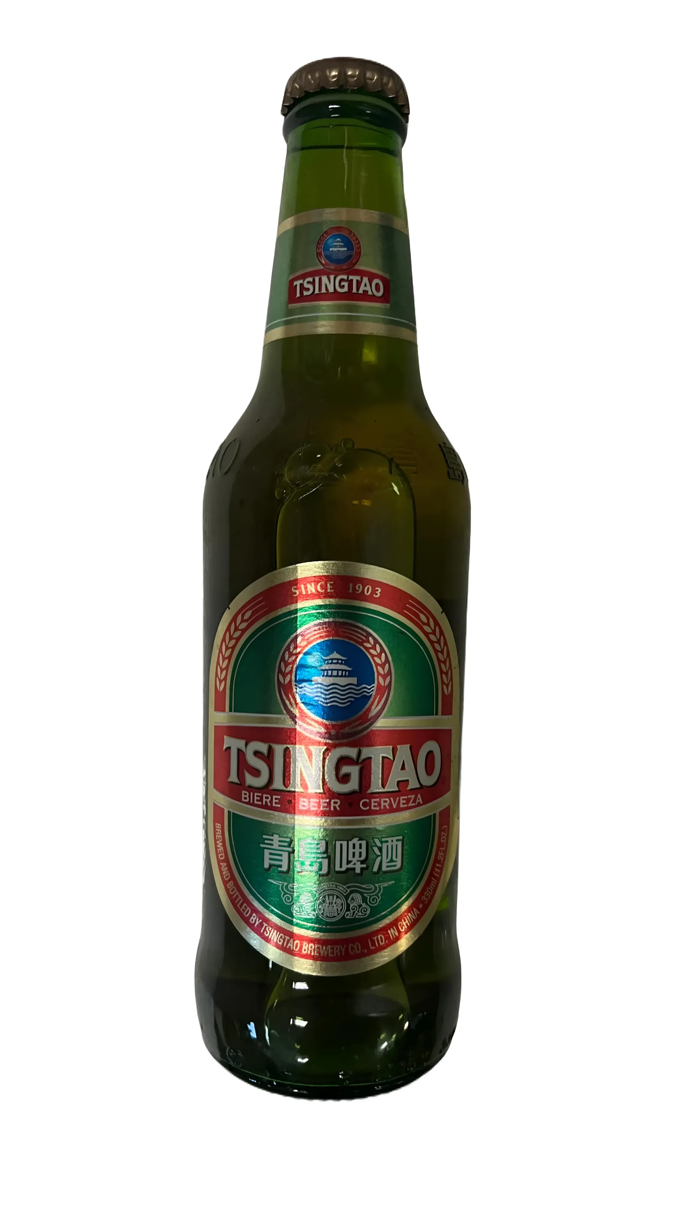 Tsingtao øl fl.    4,7%    24x33cl