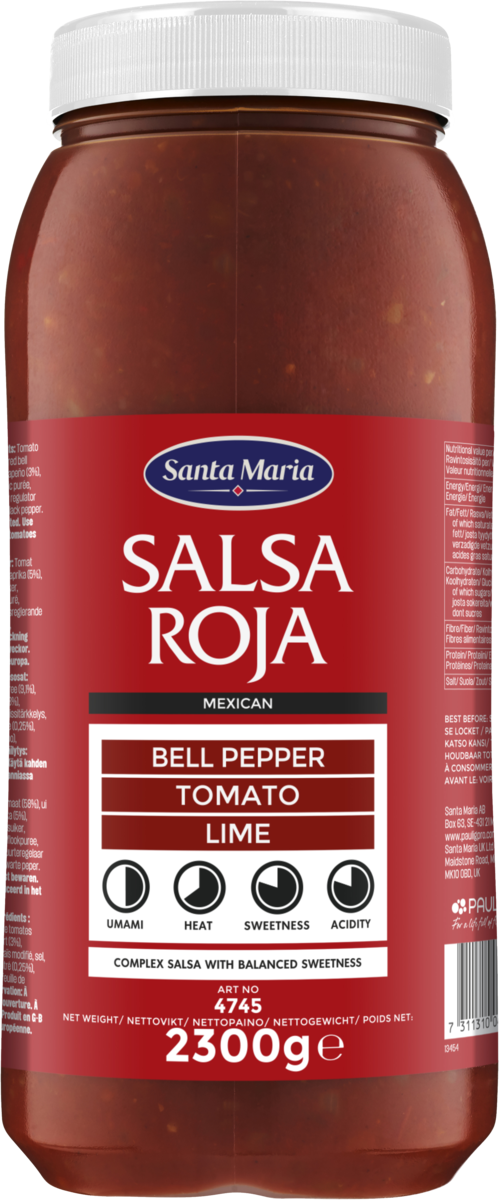 Mexican salsa roja  2300g