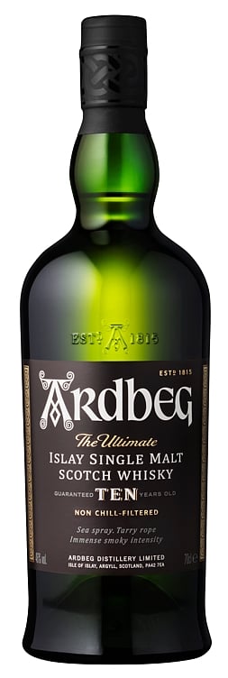 Ardbeg 10 years old   46%   70cl gb