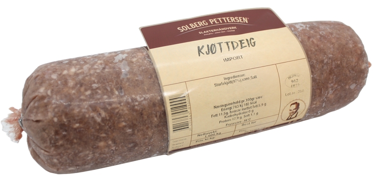 Kjøttdeig import  10x1kg