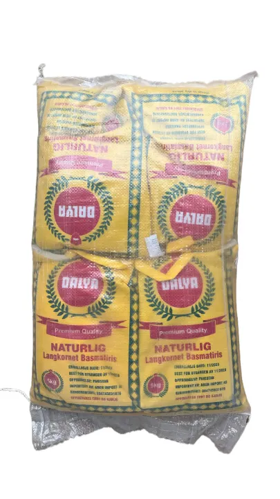 Basmati rice naturell langkornet    5kg