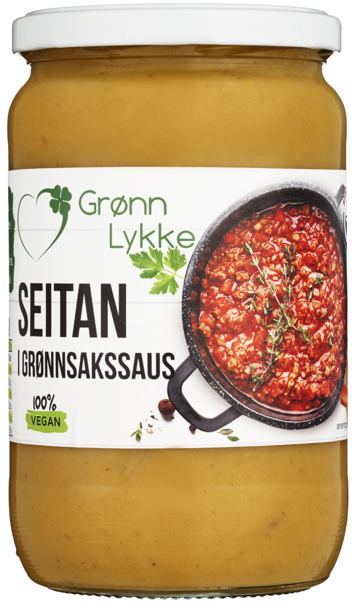 Seitan i grønnsakssaus   675g