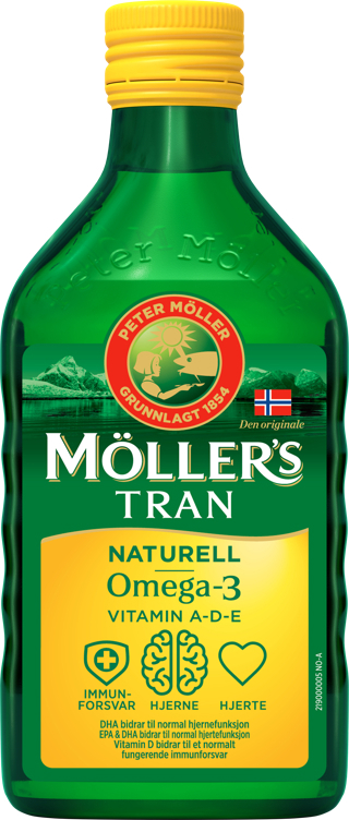 Möller's tran naturell  250ml