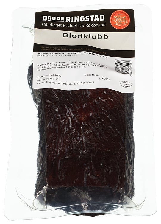 Blodklubb ca500g  5kg  kg