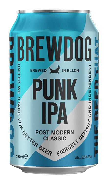 Brewdog punk ipa bx  5,4%  12x33cl