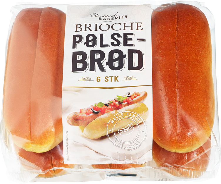 Brioche pølsebrød   270g