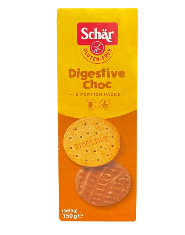 Digestive sjokolade glutenfri  150g