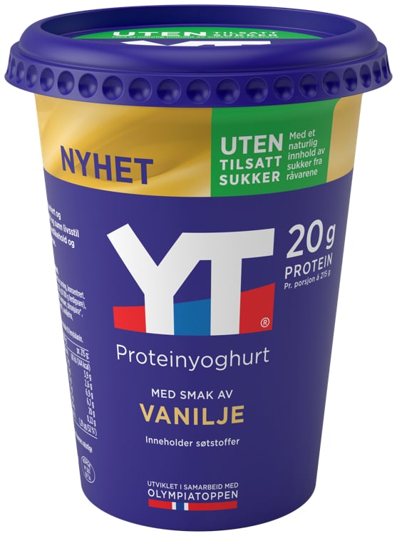 Yt protein youghurt vanilje  430g