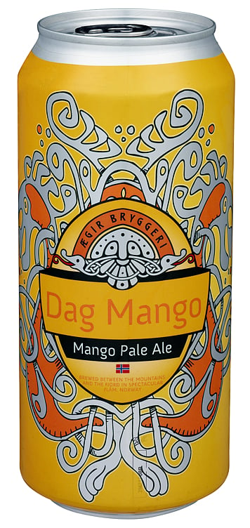 Ægir dag mango 4%  24x44cl