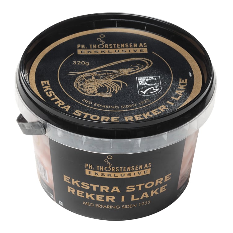 Reker i lake, ekstra store  320g