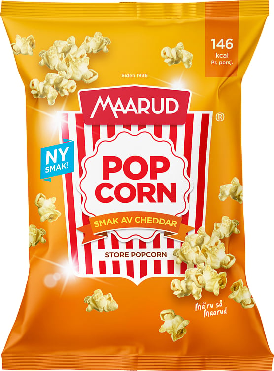 Popcorn poppet cheddar  75g