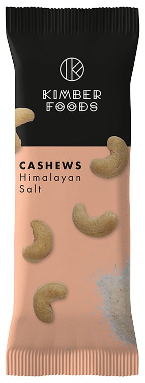 Cashews himalayan salt kimber foods  40g