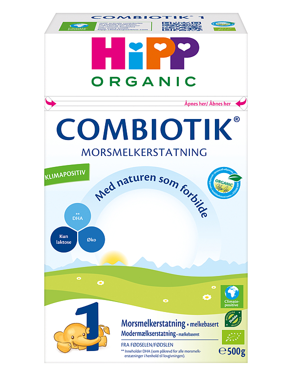 Hipp baby combiotik 1 pulver økol.  500g
