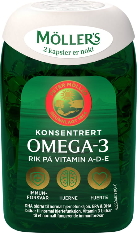 Möllers den originale omega-3  112stk