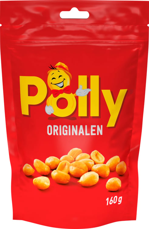 Polly peanøtter original  160g