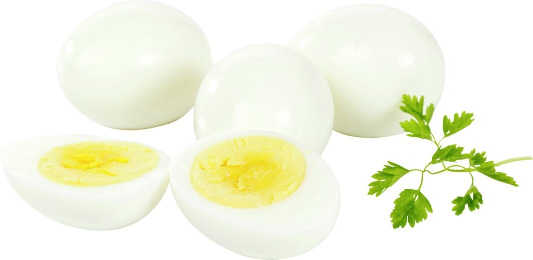 Kokte skrelte egg i lake frittgående import  4kg