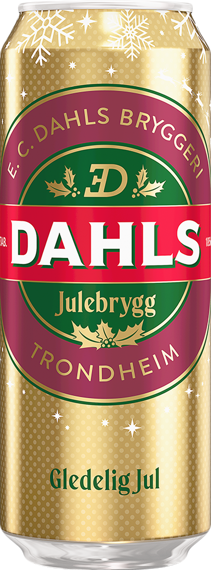 Dahls julebrygg   4,5%   24x50cl