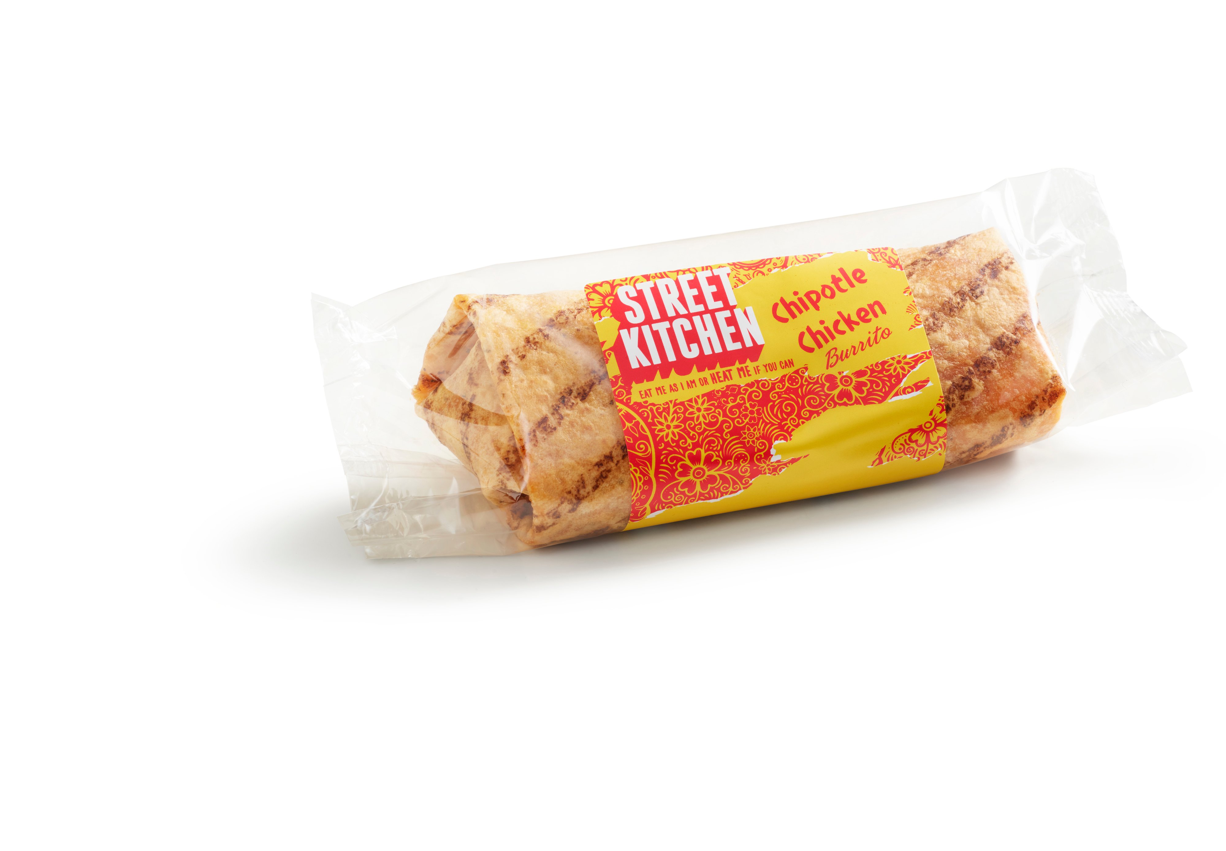 Street kitchen chipotle chicken burrito  200g