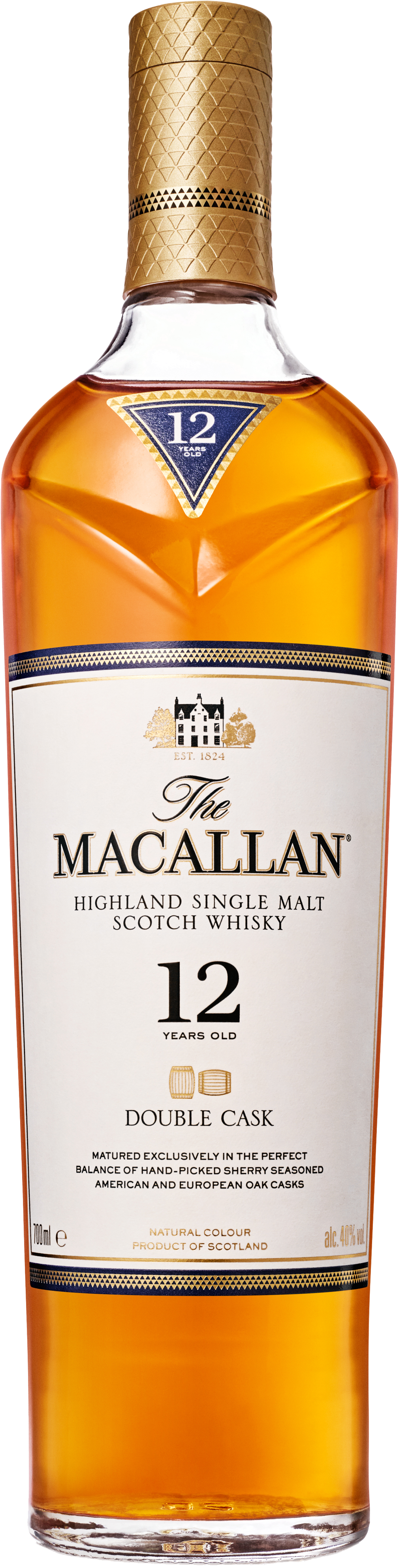 The macallan double cask 12 yo   40%   70cl