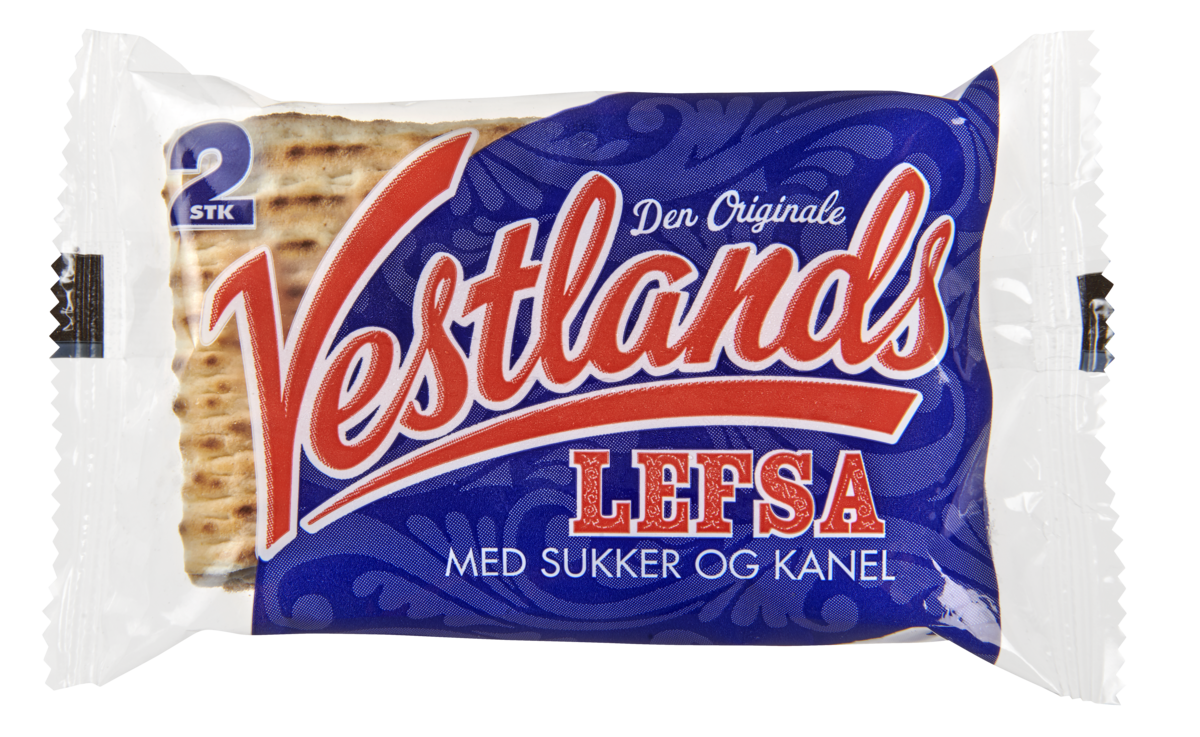 Lefse 2pk vestlandslefsa  70g