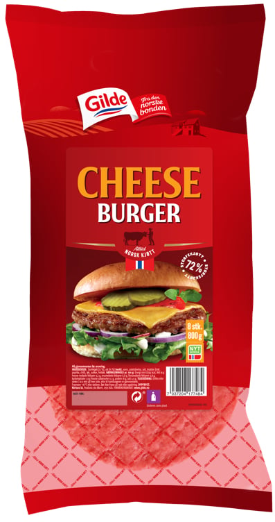 Cheeseburger 800g